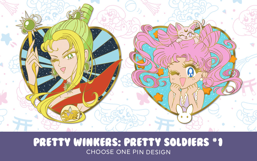 Pretty Winkers Club #1 • Pretty Soldier Collection • Single Pin Subscription