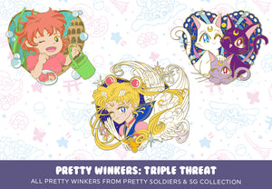 Pretty Winkers Club • Pretty Soldier x SG • Triple Pin Subscription